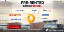 Pre Rented Bank for Sell